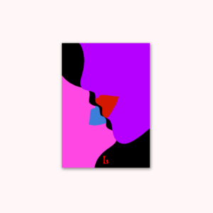 Affiche LE BAISER