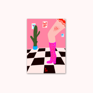 Affiche NEON BOOT