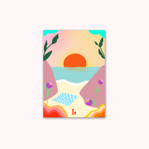 Affiche ORANGE SUNSET