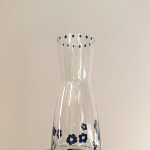 Carafe Blue flower